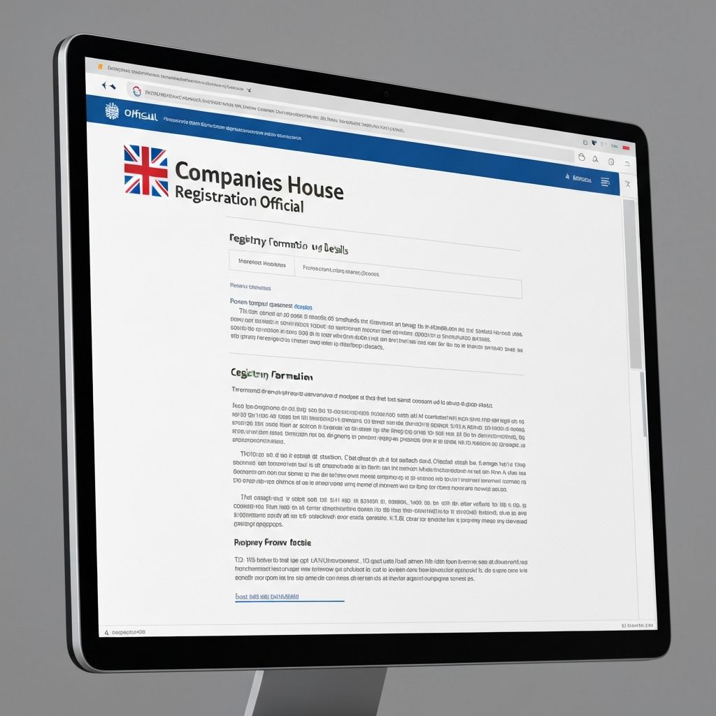 Companies House'a Başvuru: Adım Adım Kılavuz